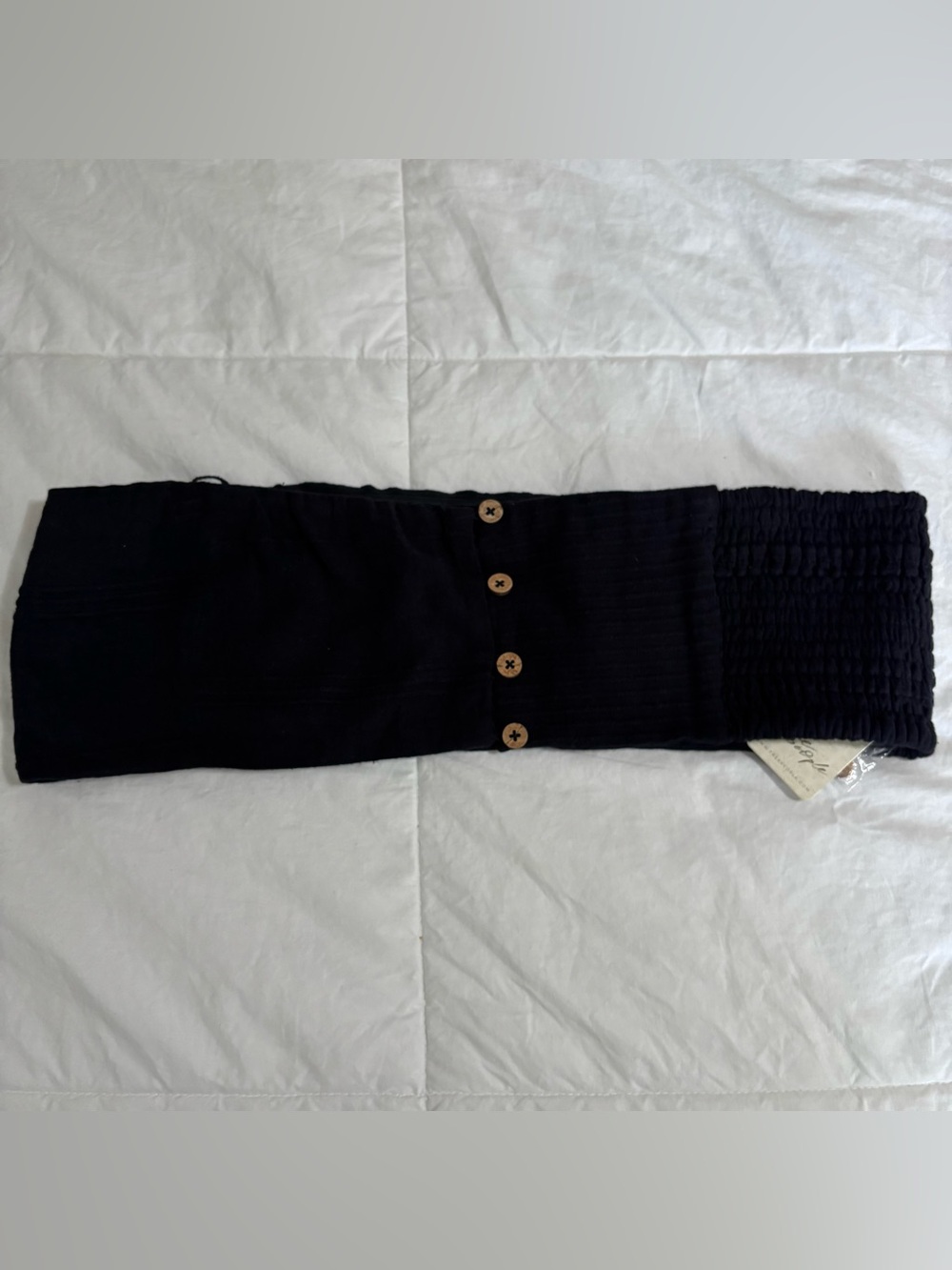 NEW Free People 100% Cotton Tube Top Bralette